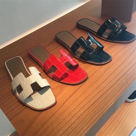 hermes slides women knock off